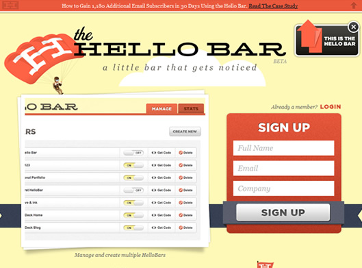 Hello Bar