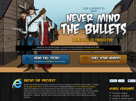 Never Mind The Bullets