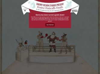 Festive fisticuffs
