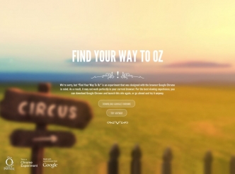 Find Your Way To Oz