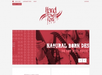 Hand Drawn Font