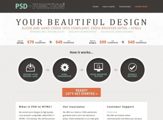 PSD to Function