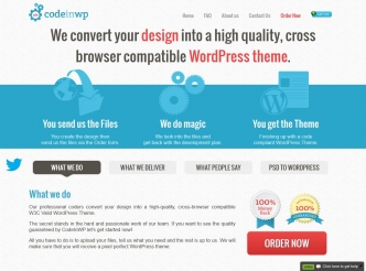 Psd to Wordpress