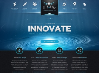 Quazar web design