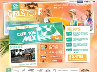 Ripcurl Girls Tour 2010