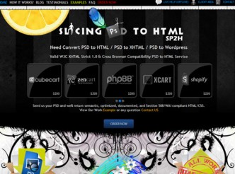 Slicing PSD to HTML