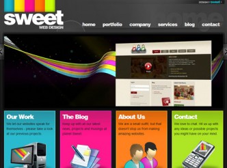 Sweet web design